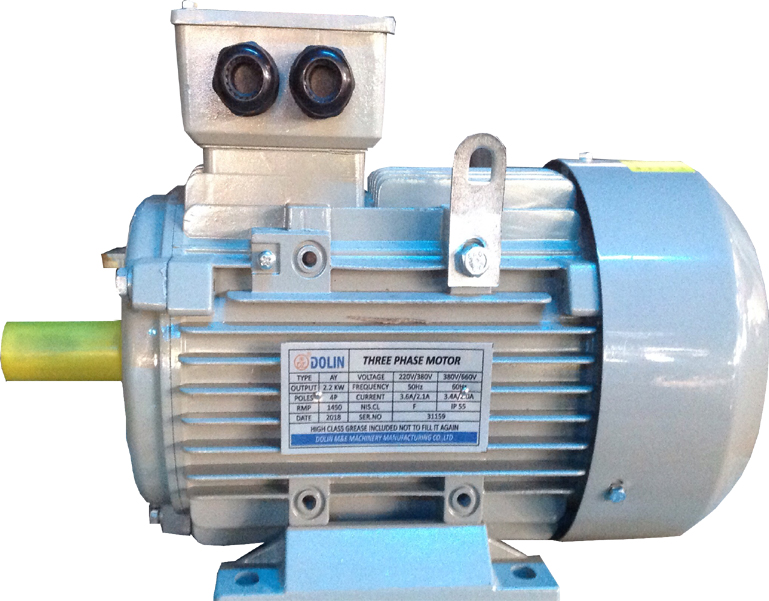 Electric motor 3phase 4poles 750w